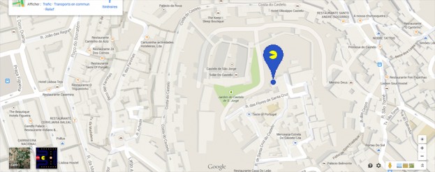 Brincadeira do Google transforma Maps em Pac-Man