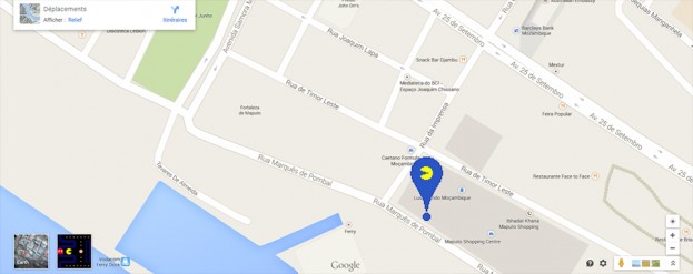 Agora você pode jogar Pac-Man no Google Maps