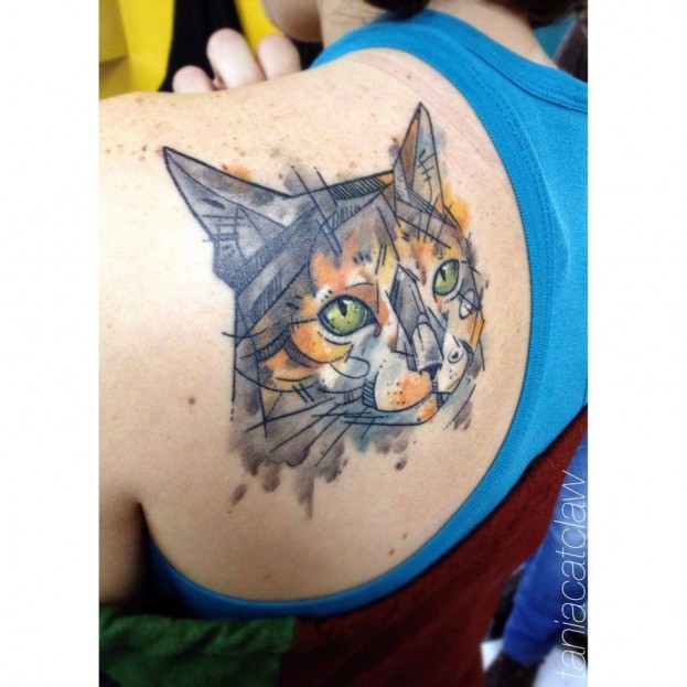 (Imagem: Reprodução Facebook Tânia Catlaw tattoo)