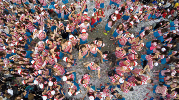 1º Lugar - Categoria: Dronies "Where’s Wally, Limassol Carnaval"