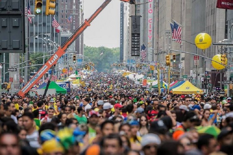 O dia em que NY celebra a cultura brasileira com festa para mais de 1