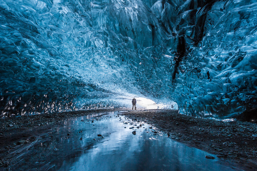 gruta de gelo