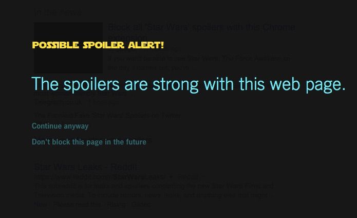 spoilers