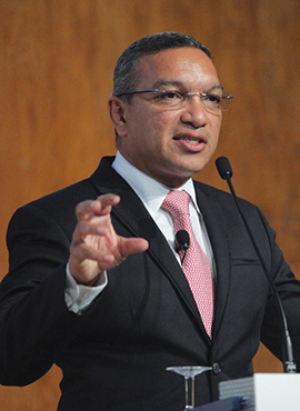 Salimo Abdula, Presidente da CE-CPLP (Imagem: Divulgação UE-CPLP) 